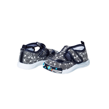 Kurpes Bērnu Scandi 24083, pelēks