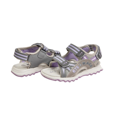 Sandales Bērnu Scandi 65543, pelēks