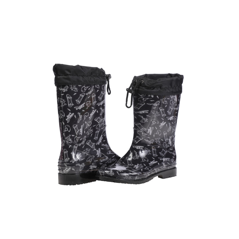 Gumijas zabaki Bērnu Scandi 69098, melns