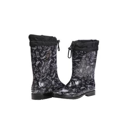 Gumijas zabaki Bērnu Scandi 69098, melns
