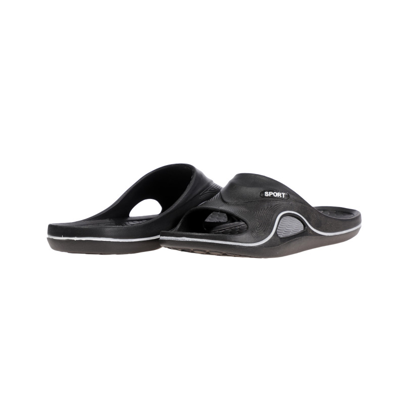 Pludmales apavi Uni Scandi 20251, melns