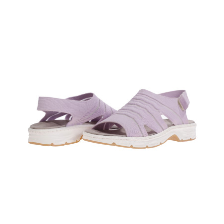 Sandales Sievietēm Rieker 39543, rozā