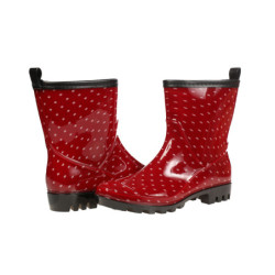 Scandi Rubber shoes Women\'s red