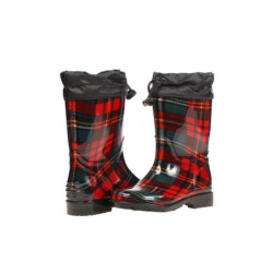 Scandi Rubber shoes Children red