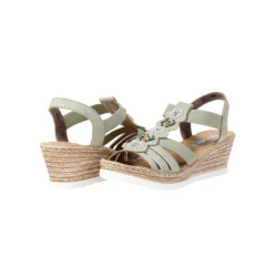 Rieker Basenes Sievietēm zaļš