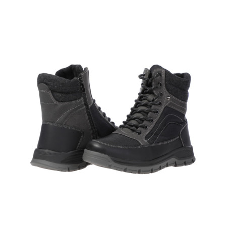 Scandi ankle boots Men\'s black