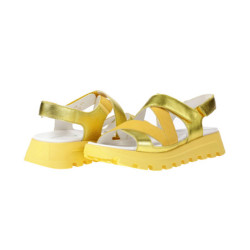 Waldlaufer Sandals Women\'s yellow