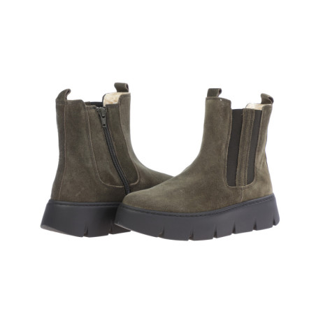 Gabor ankle boots Women\'s green