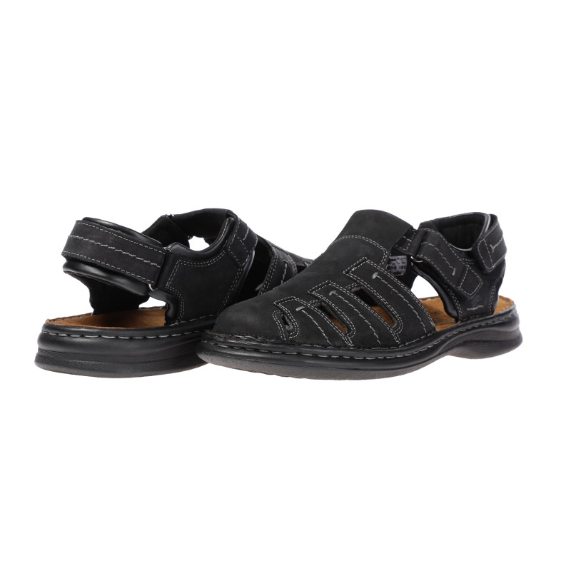 Josef Seibel Sandales Vīriešiem melns