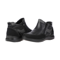 Scandi ankle boots Men\'s black