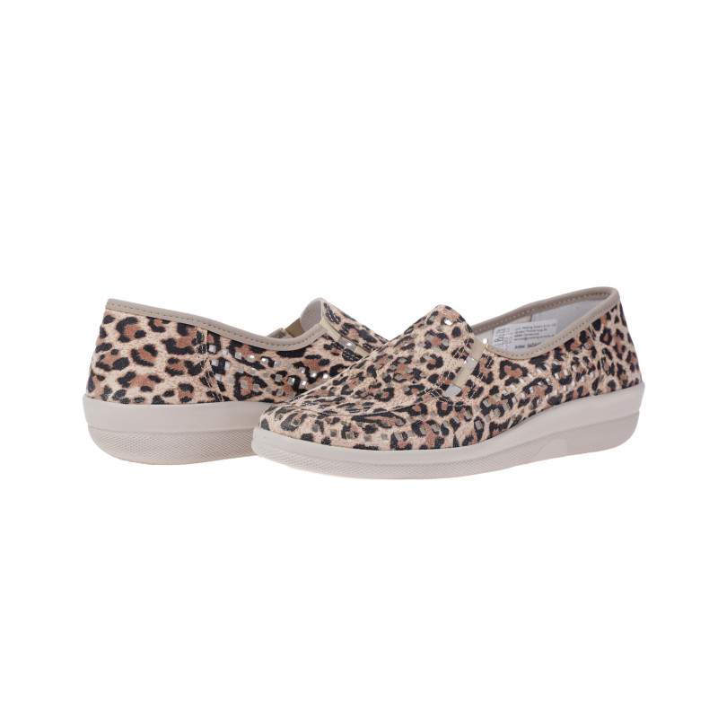 Kurpes Sievietēm Comfortable 24676, Dzīvnieku raksts