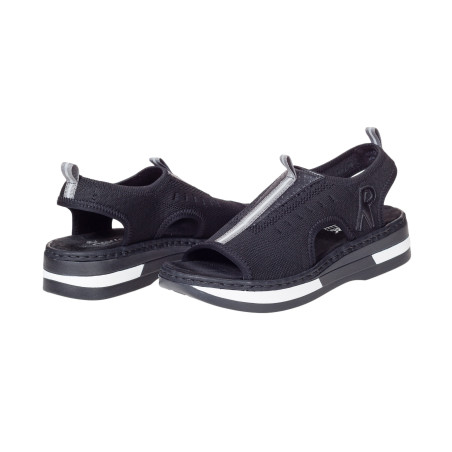 Sandales Sievietēm Rieker 45091, melns
